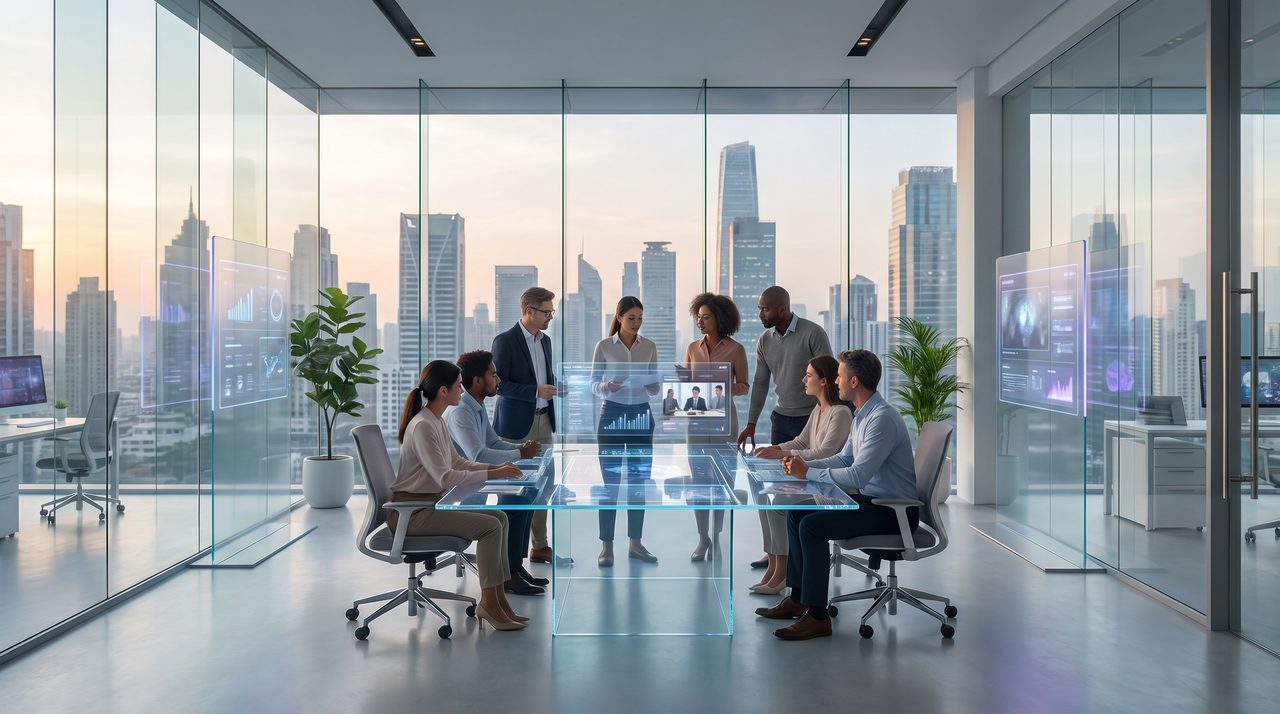 香蕉视频 公司团队办公环境